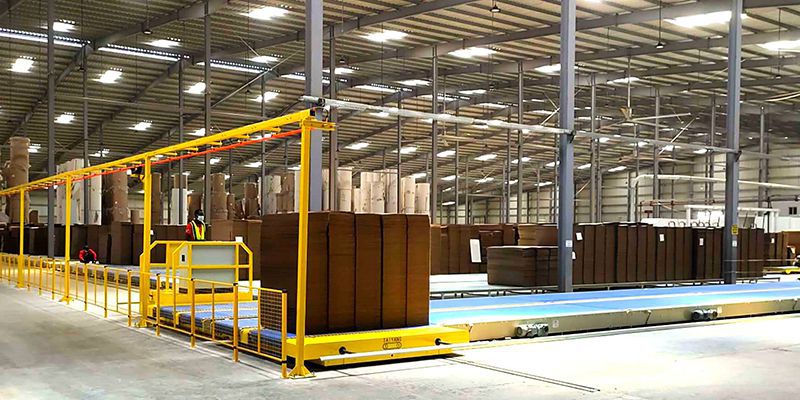 Corrugated Cardboard Conveyor System