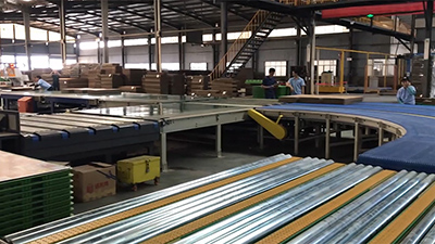 Low-Level Stack Corrugated Board Counting & Strapping