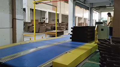 Corrugated Board Pallet Insertion & Transfer