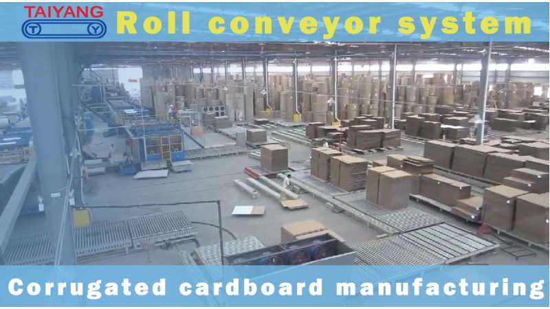 Automatic Board Dispenser & Roller Conveyor System