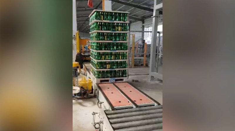 Automatic Pallet Wrapper & Strapper